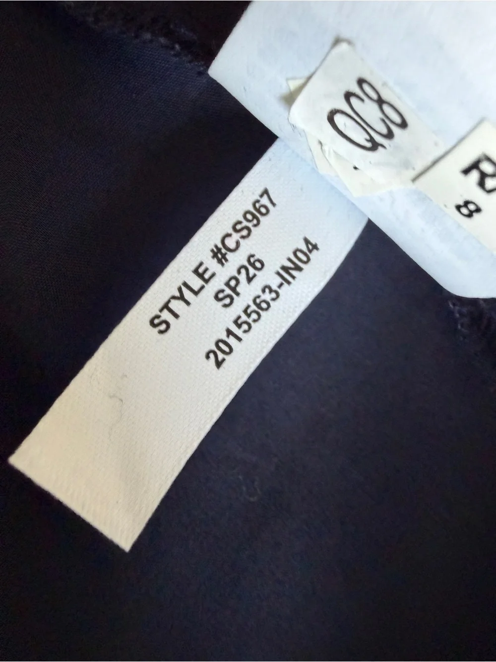J.Crew Lina Smocked Midi Dress Navy Cotton Sleeveless NWT Size Small